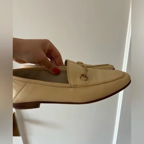 Sam Edelman Cream Loraine Bit Loafers Size 7.5 - Picture 2 of 5